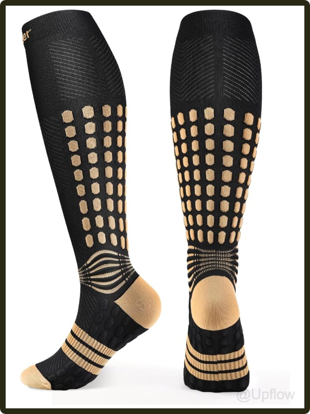 Women's Men's Copper Compression Socks 20-30 mmHg Knee-High Circulation
